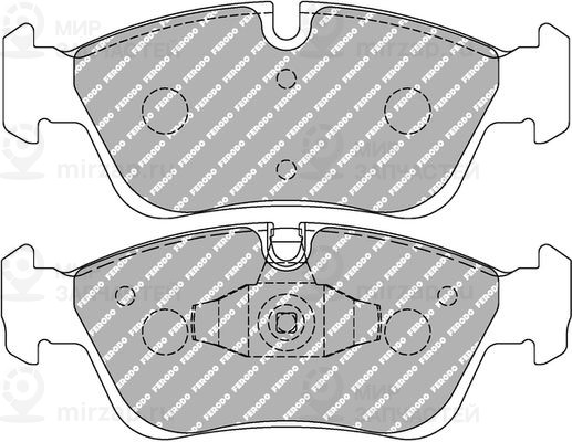 Запчасть FERODO FCP1751H