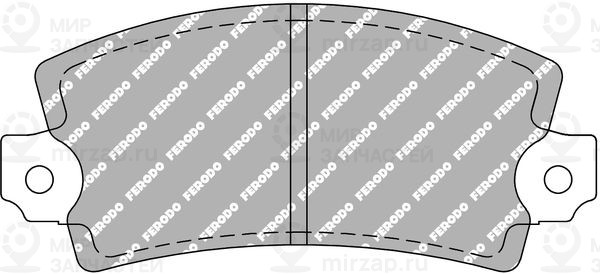 Запчасть FERODO FCP72R