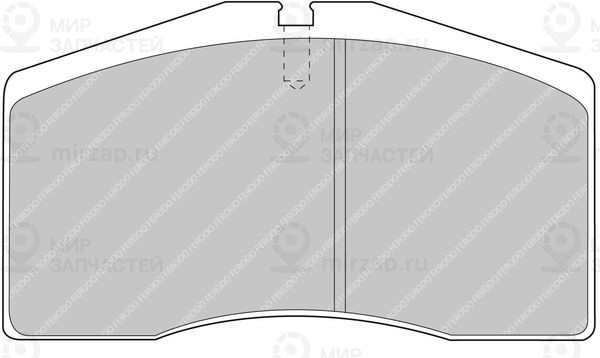 Запчасть FERODO FCP891H