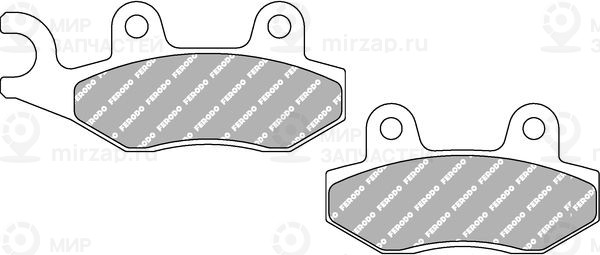 Запчасть FERODO FDB497ST