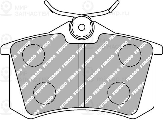 Запчасть FERODO FDS541