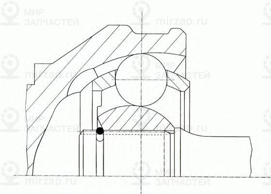 Запчасть GKN 24558
