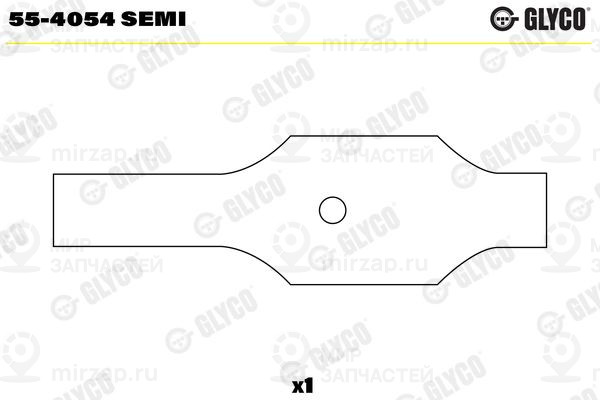 Запчасть GLYCO 554054SEMI