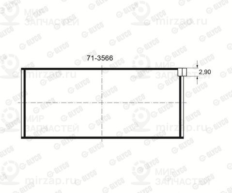 Подшипник GLYCO 713566