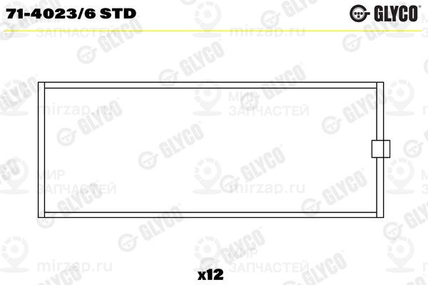 Запчасть GLYCO 7140236STD
