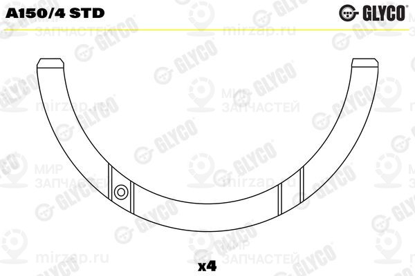 Запчасть GLYCO A1504STD