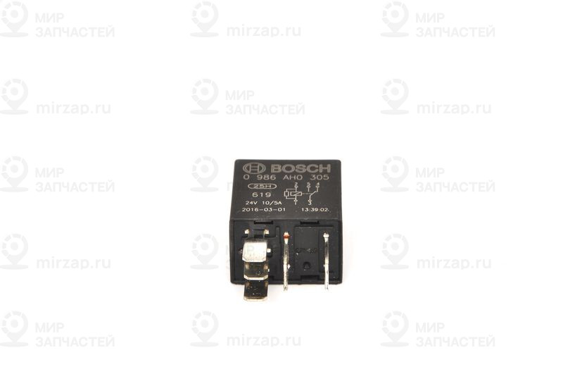 Реле, рабочий ток BOSCH 0986AH0305