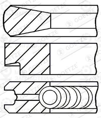 Запчасть GOETZE 0824450000