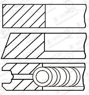 Запчасть GOETZE 0843230700