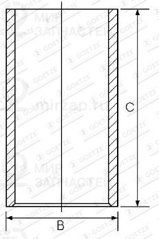 Запчасть GOETZE 1401062000
