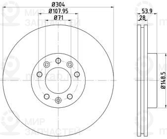 Запчасть HELLA 8DD355125411