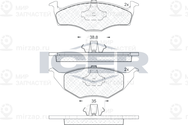 Запчасть ICER 181373