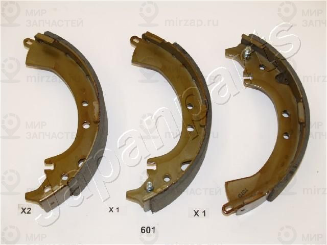 Комплект тормозных колодок JAPANPARTS GF601AF