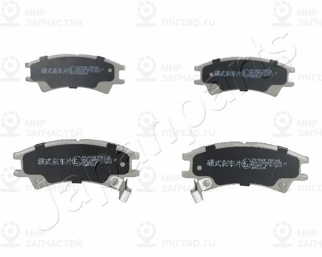 Комплект тормозных колодок, дисковый тормоз JAPANPARTS PA583AF