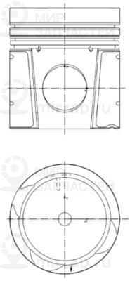 Запчасть KOLBENSCHMIDT 40550600