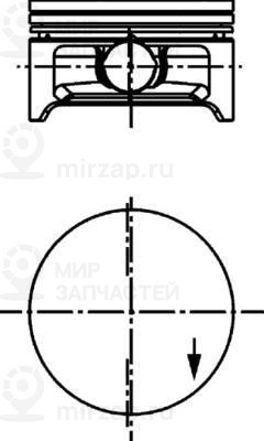 Запчасть KOLBENSCHMIDT 40632600