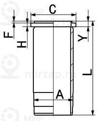 Запчасть KOLBENSCHMIDT 89532110