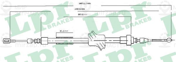 Запчасть LPR C0034B