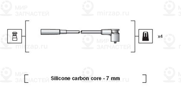Комплект проводов зажигания MAGNETI MARELLI 941318111246