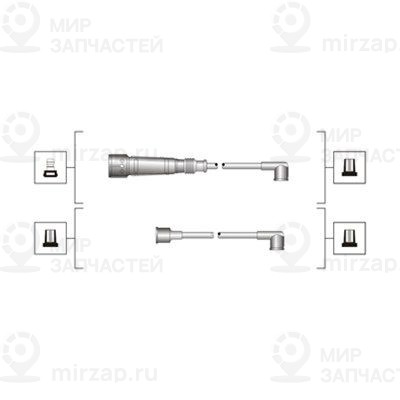 Комплект проводов зажигания MAGNETI MARELLI 941319170026