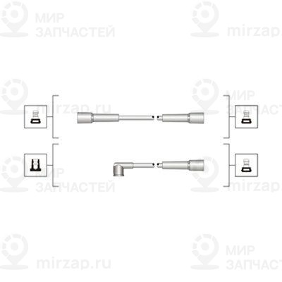 Комплект проводов зажигания MAGNETI MARELLI 941319170042