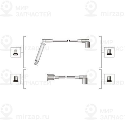 Комплект проводов зажигания MAGNETI MARELLI 941319170045