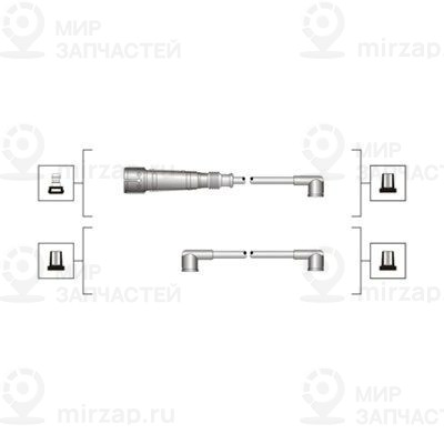 Комплект проводов зажигания MAGNETI MARELLI 941319170065