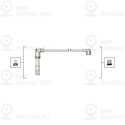 Комплект проводов зажигания MAGNETI MARELLI 941319170081