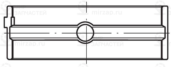 Подшипник коленвала MAHLE 001HL19630025