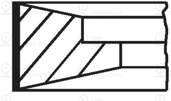 Запчасть MAHLE 03816N0