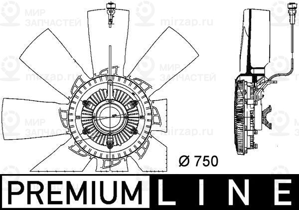 Запчасть MAHLE CFF457000P