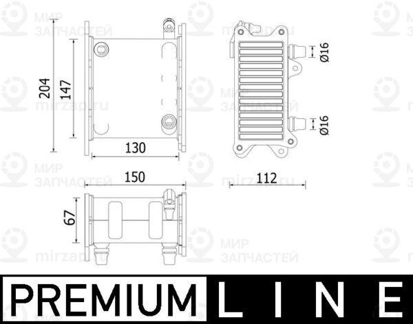 Запчасть MAHLE CI224000P