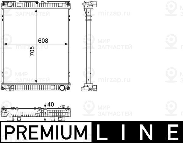 Запчасть MAHLE CR784000P