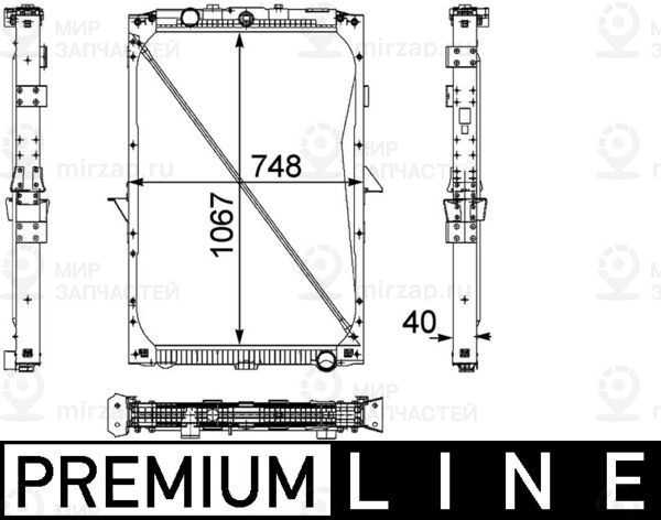Запчасть MAHLE CR819000P