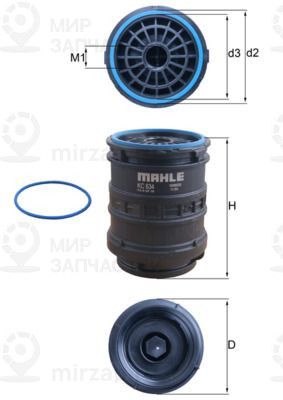Запчасть MAHLE KC634D
