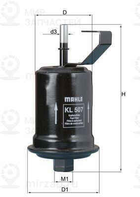 Запчасть MAHLE KL507