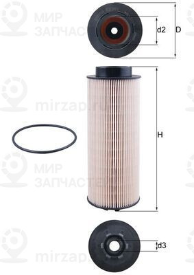 Запчасть MAHLE KX261D