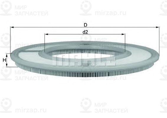 Запчасть MAHLE LX91