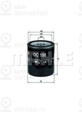 Запчасть MAHLE OC198