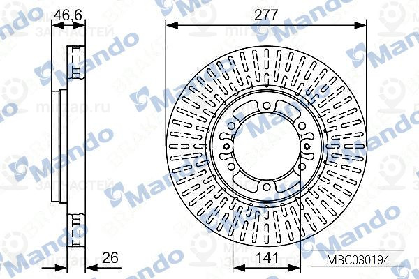 Запчасть MANDO MBC030194