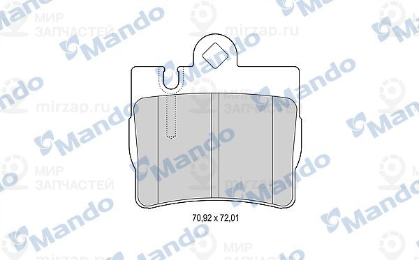 Запчасть MANDO MBF015155