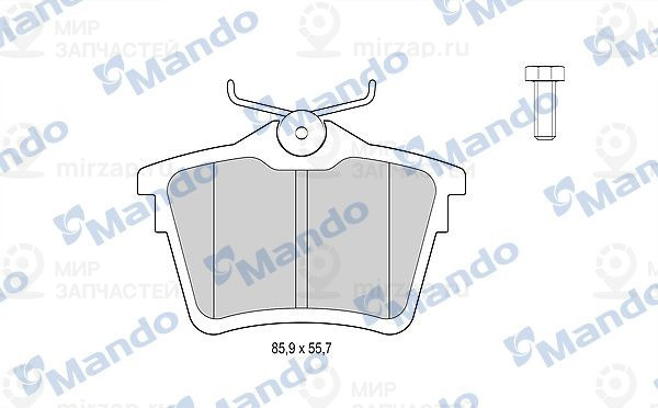 Запчасть MANDO MBF015204