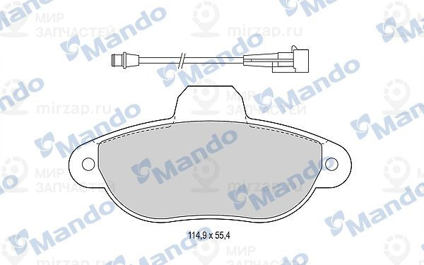 Запчасть MANDO MBF015497