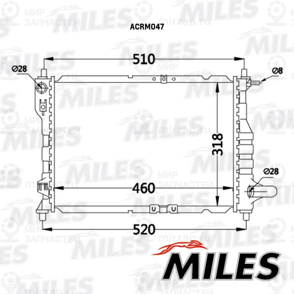 Запчасть MILES ACRM047