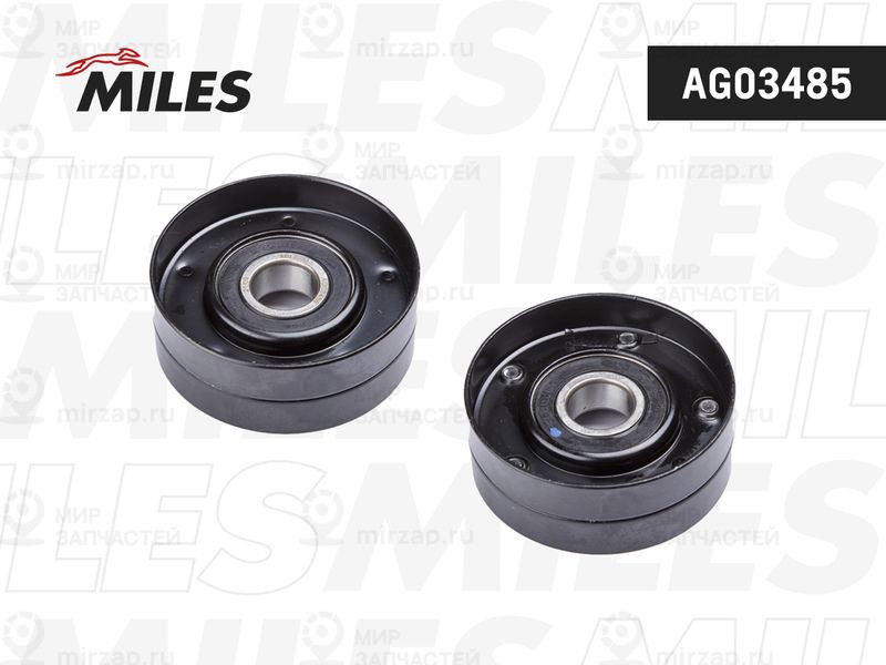 Паразитный / ведущий ролик, поликлиновой ремень MILES AG03485