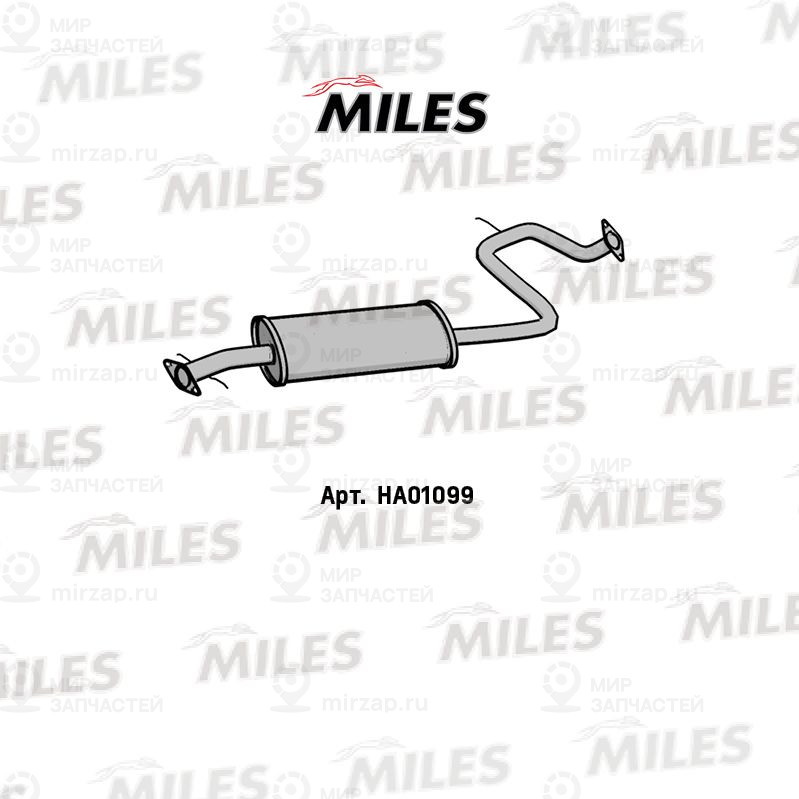 Резонатор, система выпуска MILES HA01099