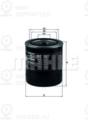 Запчасть MAHLE OC147