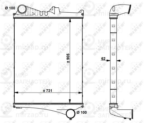 Запчасть NRF 30225