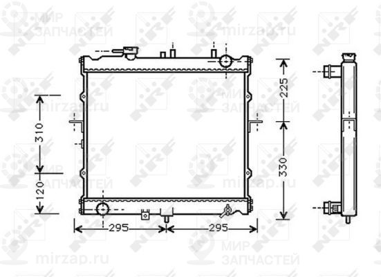 Запчасть NRF 53831