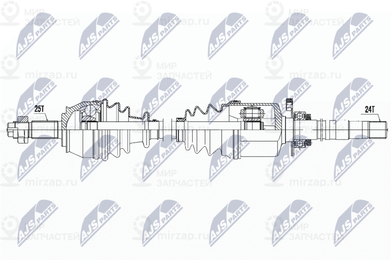 Запчасть NTY NPWFT020
